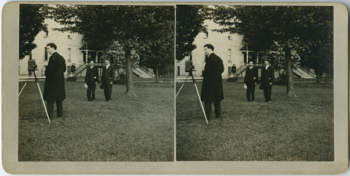 Photogapher on the Mount Elgin Indian Industrial Institute, Muncey