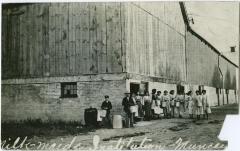 Milkmaids at the Mount Elgin Indian Industrial Institute, Muncey