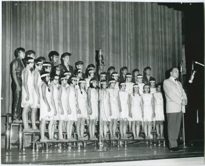 Portage Indian Student Glee Club 1967