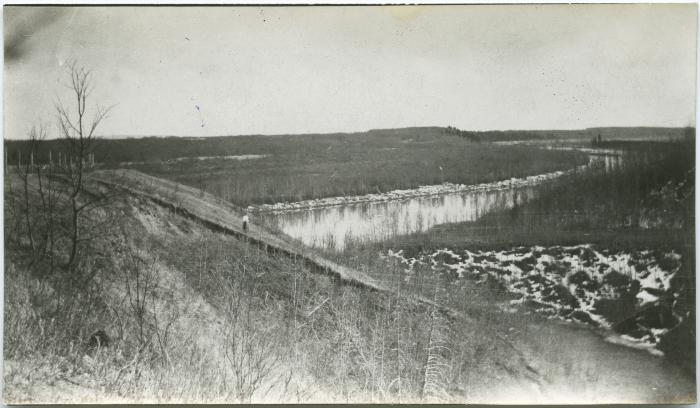 Part of the river near Red Deer Indian Institute