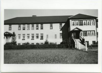 Morley Indian Residential School, Morley, Alta.