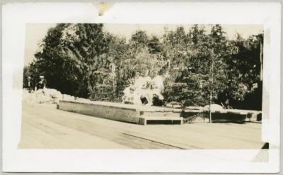 May Queen group at Ahousat (sic), B.C. [British Columbia]