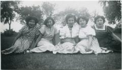 Part of the Senior Sewing Class, 1951-1952