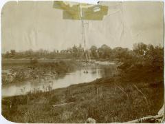 Mount Elgin Indian Industrial Institute, view of the River Thames and the Institute, Muncey