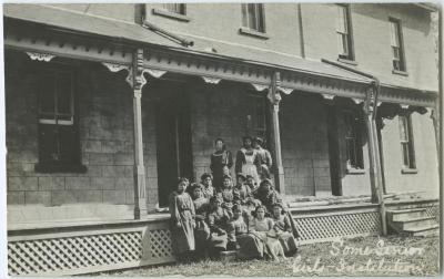 Mount Elgin Indian Residential School, Teacher's Residence and Hospital, Muncey