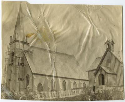 Methodist Church and mission school, Port Simpson, B.C.