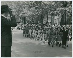 ON PARADE, LONDON. 1953 or 1955.
