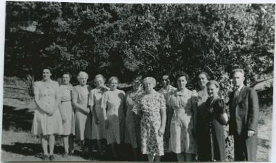 Rev. R. T. [Roscoe Tranmer] Chapin and Staff, October 1943