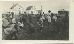 Studying gardening included in the curriculum at I.I.S., Red Deer