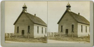 School house at the Muncey Indian Residential School