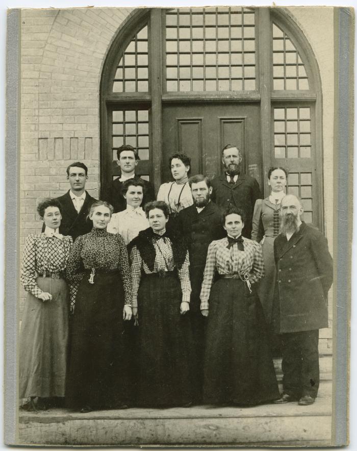Staff of the Brandon Indian Industrial Institute