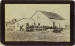 The second orphanage at Morley, Alta.