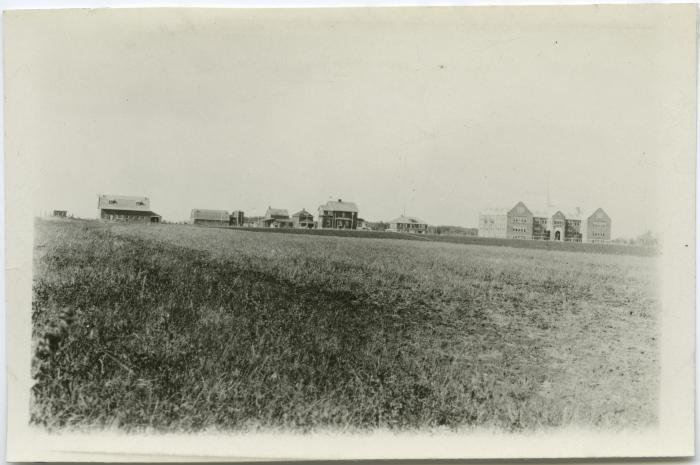 School buildings and campus, Indian Residential School, Edmonton, Alta.