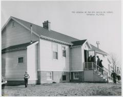 THE OPENING OF THE NEW ONEIDA #4 SCHOOL. November 19, 1953.