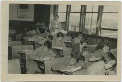 Scenes from Morley Indian Residential School, Morley, Alta.