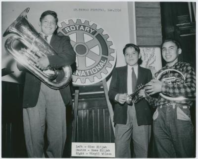 ST. THOMAS FESTIVAL, Nov. 1956