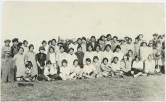 Students of the Indian Residential School, Edmonton, Alta.