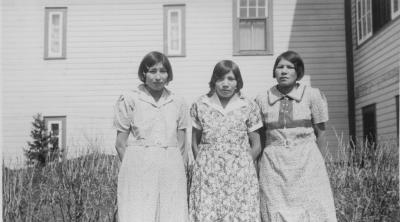 Senior girls at school, Morley