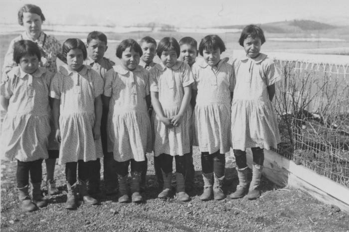 Part of junior choir