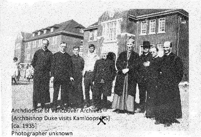 [Archbishop Duke visits Kamloops IRS]