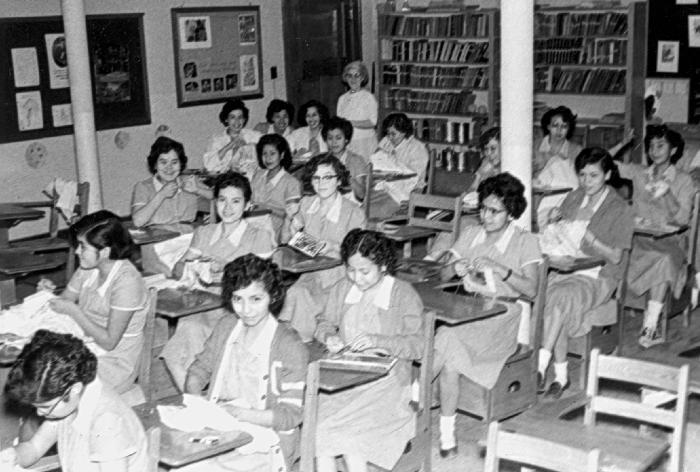 Pupils at St. George's School