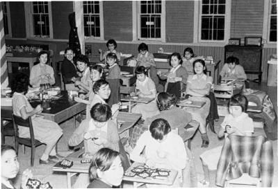 Pupils at St. George's School