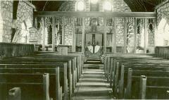 Chapel at Indian Residential School at Lytton