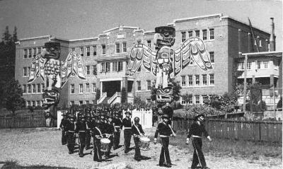 Cadet Corps, St. Michael's School, Alert Bay, BC