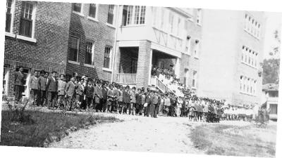 St. Michael's School, Alert Bay, B.C. - All the children of this school