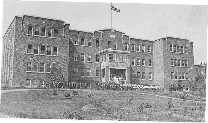 St. Michael's School, Alert Bay, B.C. - taken on the day of our closing exercises