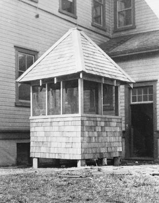 Alert Bay Girls' Home - Outbuilding constructed by Boys' School