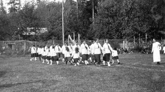 Alert Bay Girls - Prize Giving Day