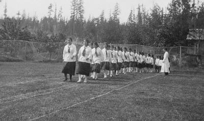 Alert Bay Girls - Prize Giving Day