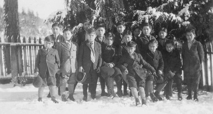 Boys' Industrial School, Alert Bay, B.C. - Class I
