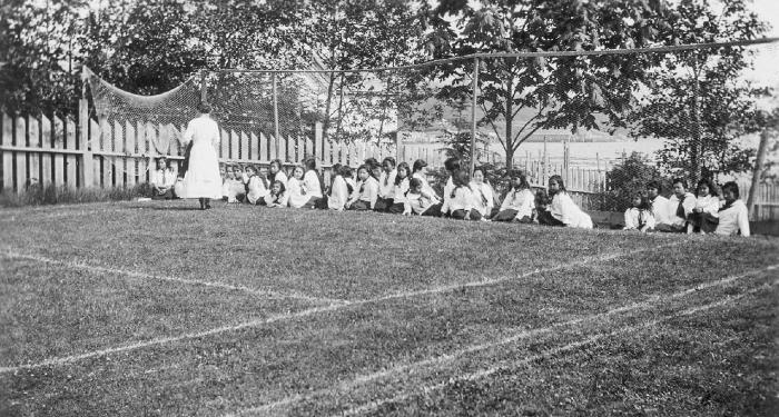 Alert Bay Girls - Prize Giving Day