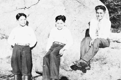 Alert Bay School - Boys of our school