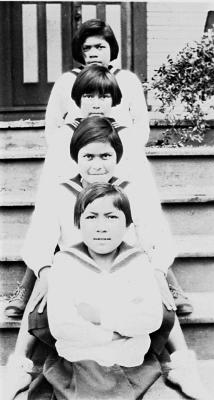 St. Michael's School, Alert Bay, B.C. - Massett Girls