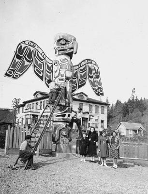 Alert Bay, B.C. - Totem pole