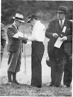Alert Bay School, B.C. - unidentified group of men