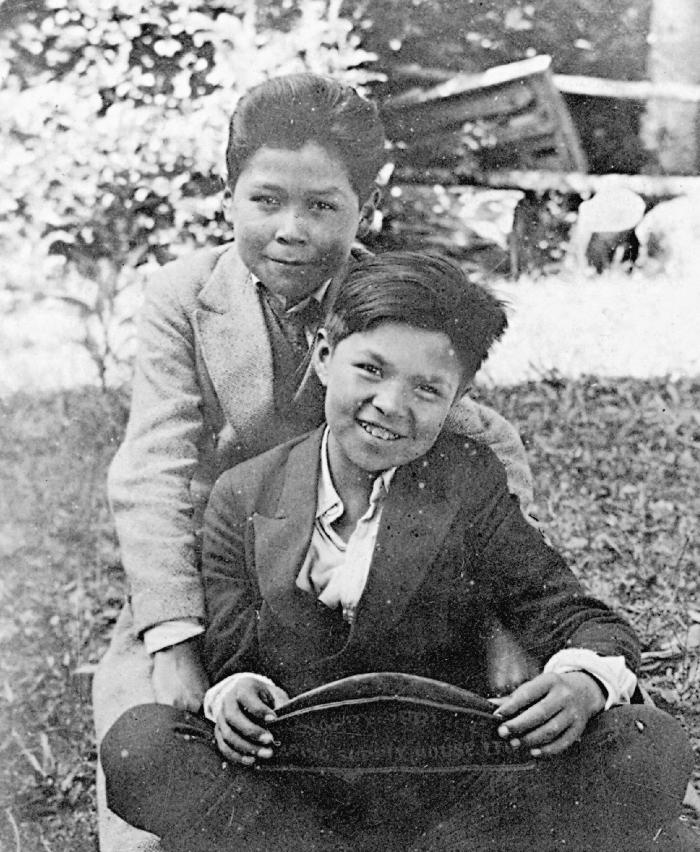 St. Michael's School, Alert Bay, B.C. - All Massett boys of this school