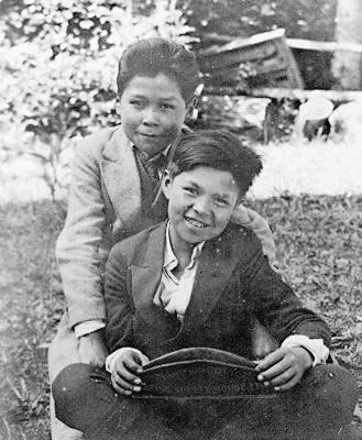 St. Michael's School, Alert Bay, B.C. - All Massett boys of this school