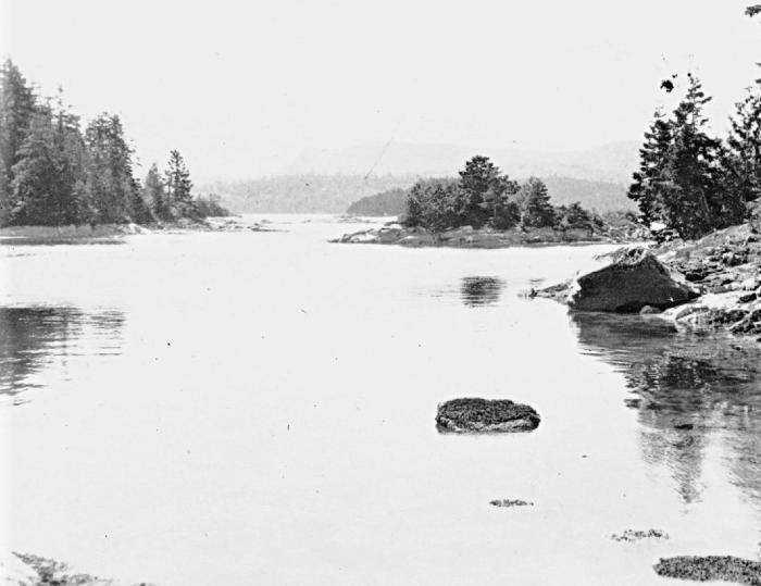 Coastal waters near Alert Bay, B.C.