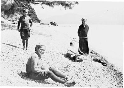 Boys of St. Michael's School, Alert Bay, B.C.
