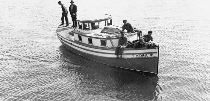 The boat, "St. Michael" - Alert Bay School