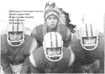 [Football players from St. Paul's Indian School?]