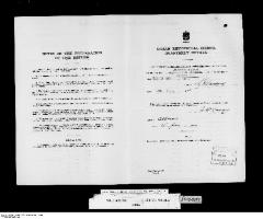 Quarterly Return, 31 December 1947