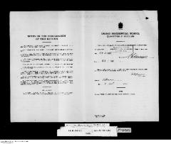 Quarterly Return, 30 September 1947