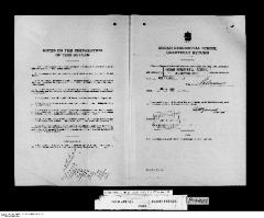 Quarterly Return, 30 June 1952