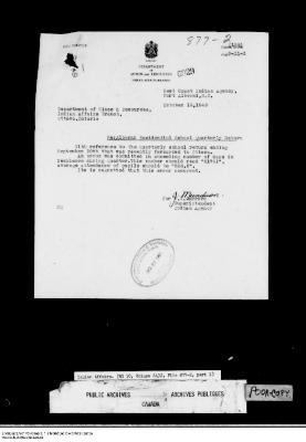 Letter, 19 October 1949