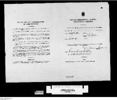 Quarterly Return, 30 September 1944